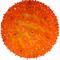 10" Orange Lighted Twinkling Starlight Sphere Christmas Decoration